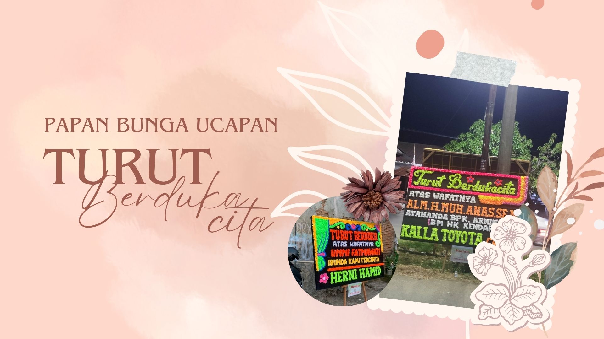 Karangan Bunga Ucapan Duka Cita Makassar